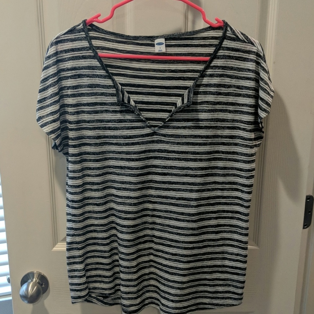 Black and White Boyfriend Tee